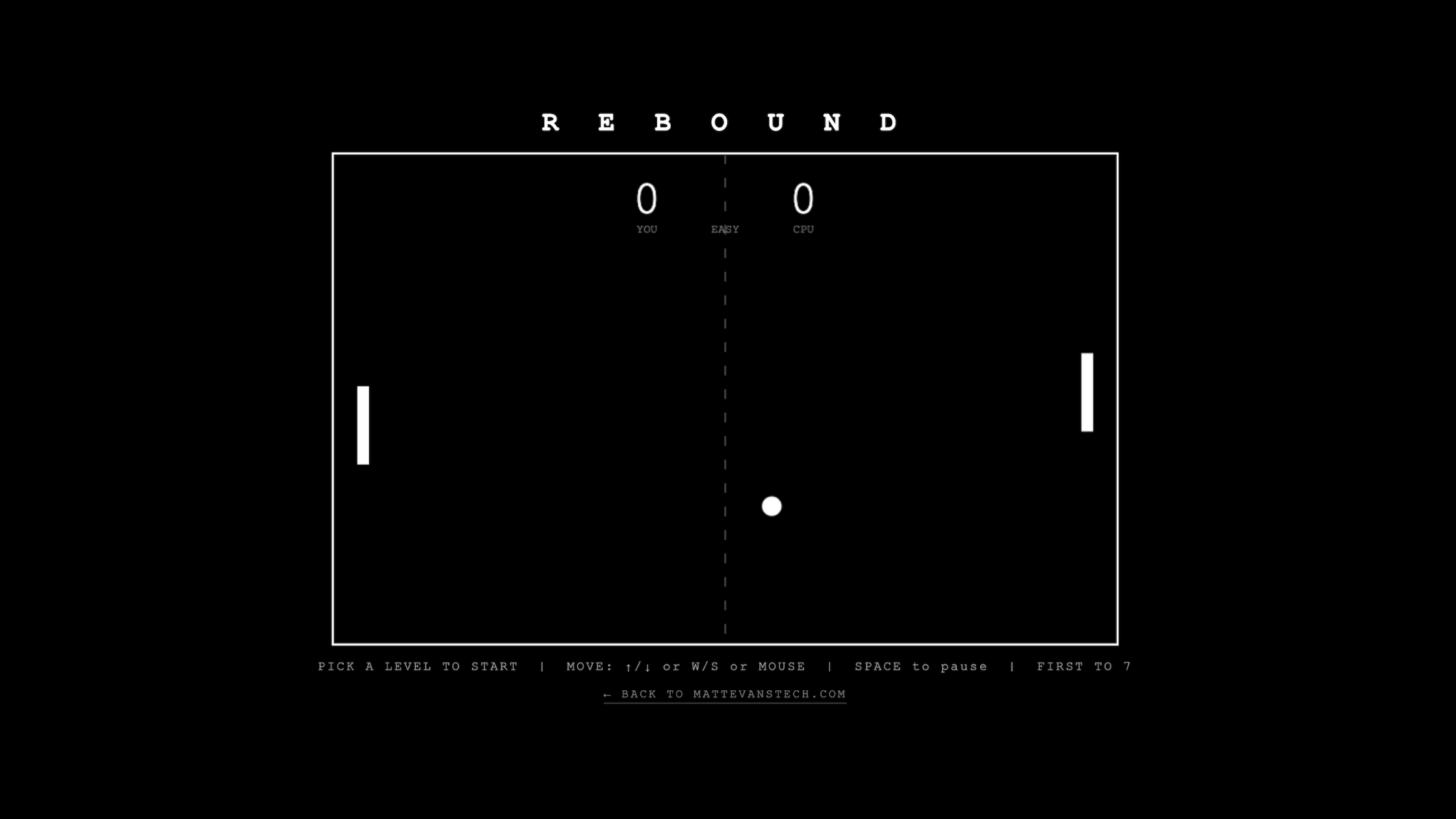 Rebound screenshot